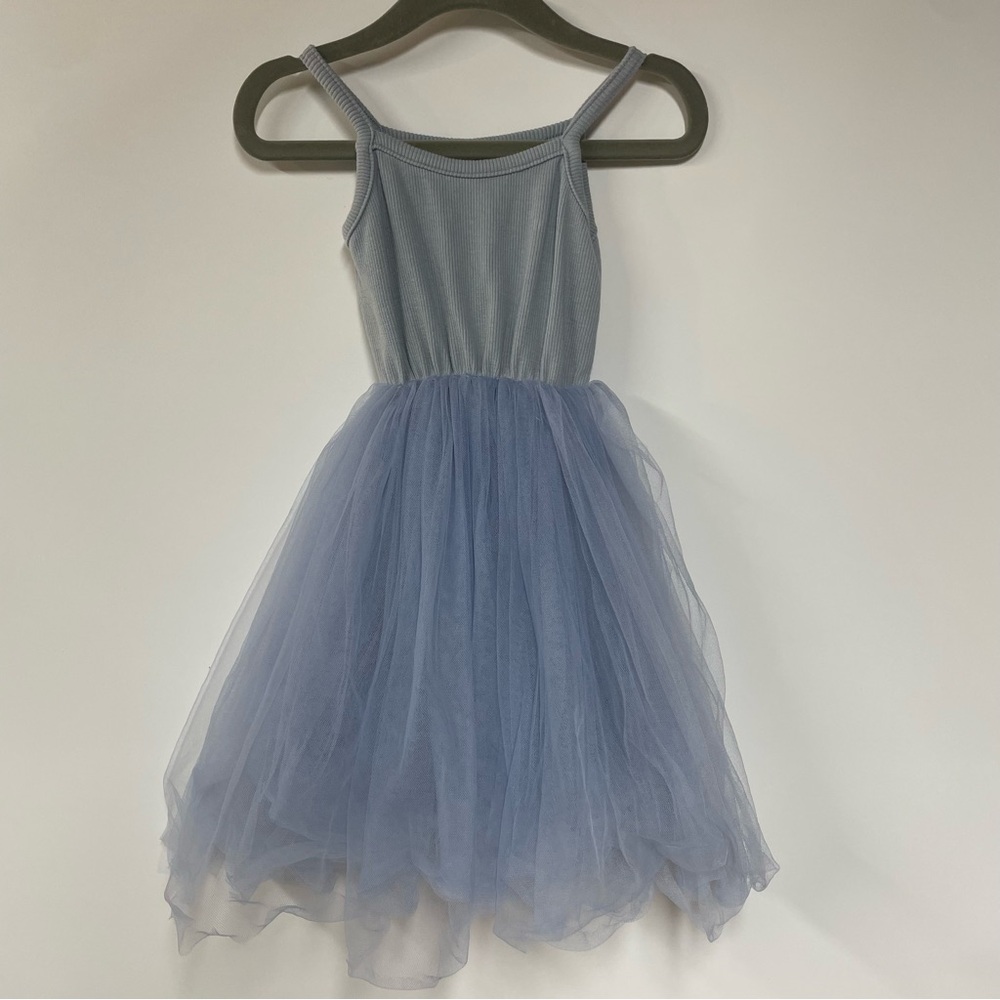 12-18mo sky blue sleeveless tulle dress Cinderella costume DisneyWorld princess - Picture 1 of 3